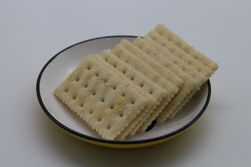 芝麻味苏打饼干 休闲食品 零食 高清大图 透图